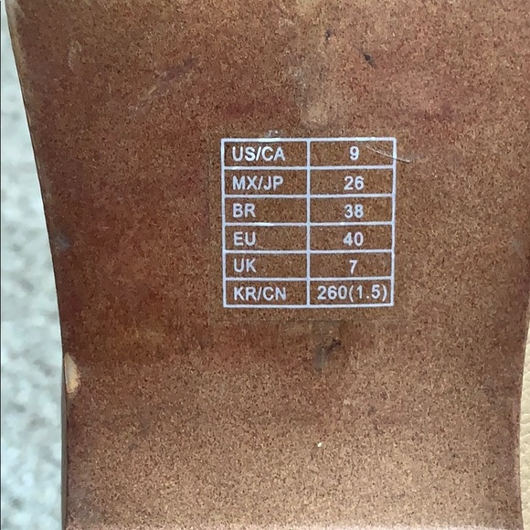 Tan Forever 21 booties. - Picture 4 of 6